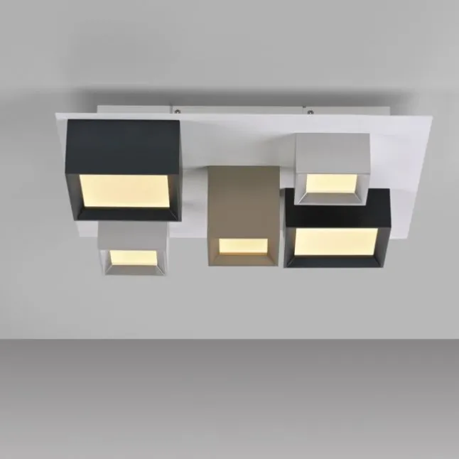 Paul Neuhaus PURE Manhattan, LED Deckenleuchte multicolor,