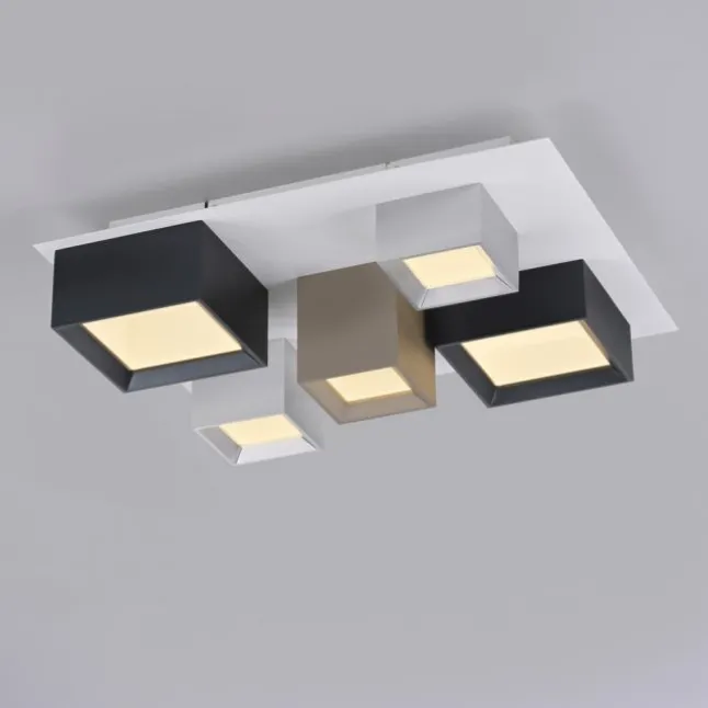 Paul Neuhaus PURE Manhattan, LED Deckenleuchte multicolor,