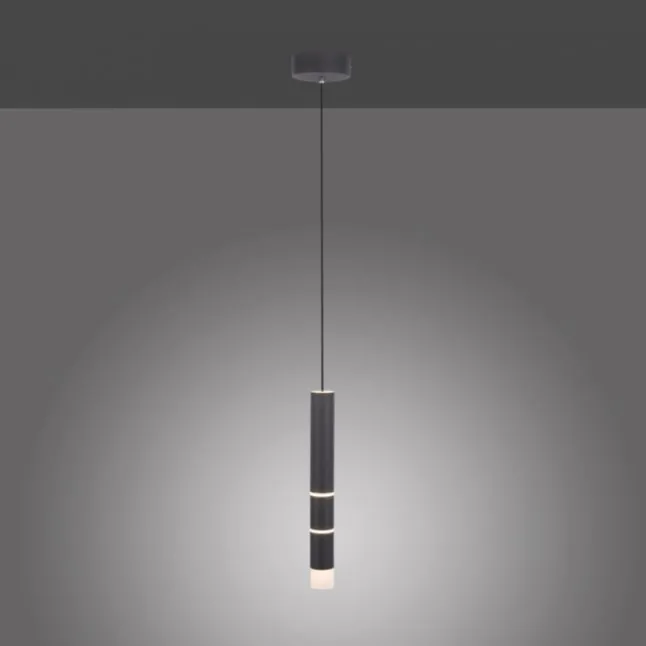 Paul Neuhaus PURE Vega LED Pendelleuchte schwarz 1 flammig mit Lichtmodi