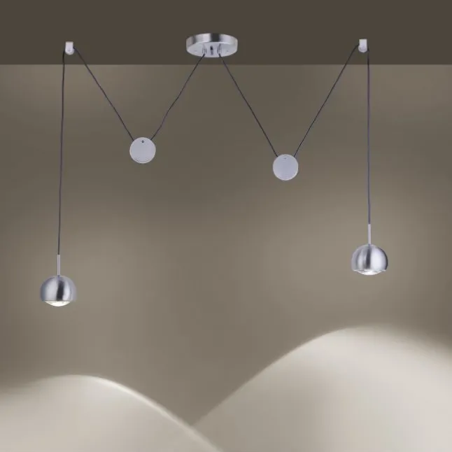 Paul Neuhaus, Q-ADAM, LED-Pendelleuchte, höhenverstellbar, Smart-Home