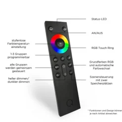 Paul Neuhaus, Q-AMY, LED-Deckenleuchte, dimmbar, CCT, Smart Home (Auslauf)