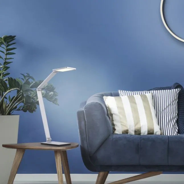 Paul Neuhaus, Q-HANNES, LED-Tischleuchte, Aluminium-Design, Smart Home