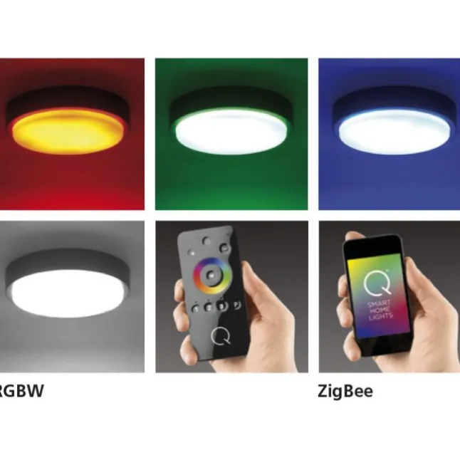 Paul Neuhaus, Q-LENNY, LED-Außenlampe, 36,4x36,4 cm, IP65, Smart Home(Auslauf)