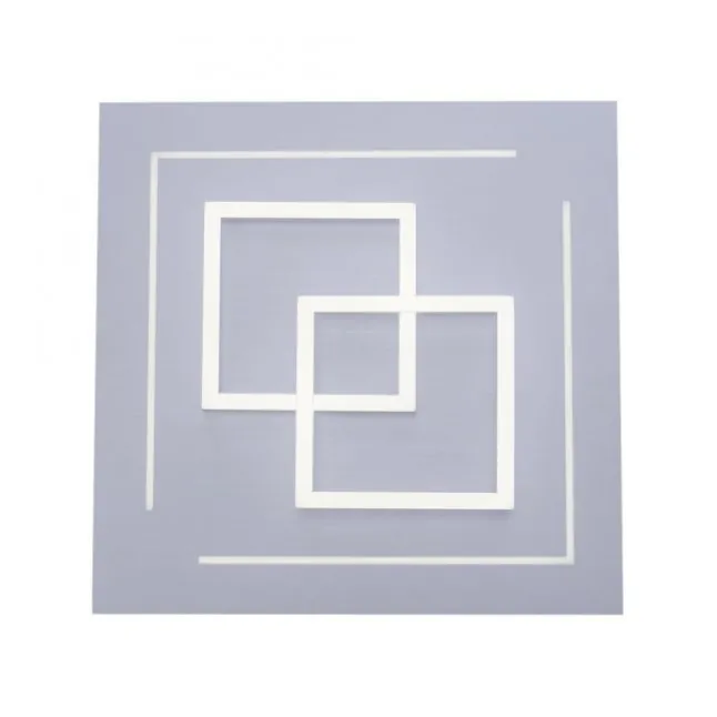 Paul Neuhaus, Q-LINEA, LED-Deckenleuchte, 40x40cm, dimmbar, CCT, Smart Home