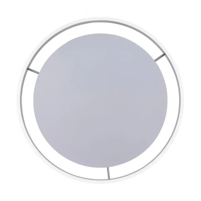 Paul Neuhaus, Q-VITO, LED-Deckenleuchte, Ø 59cm, stahlfarben, Smart Home