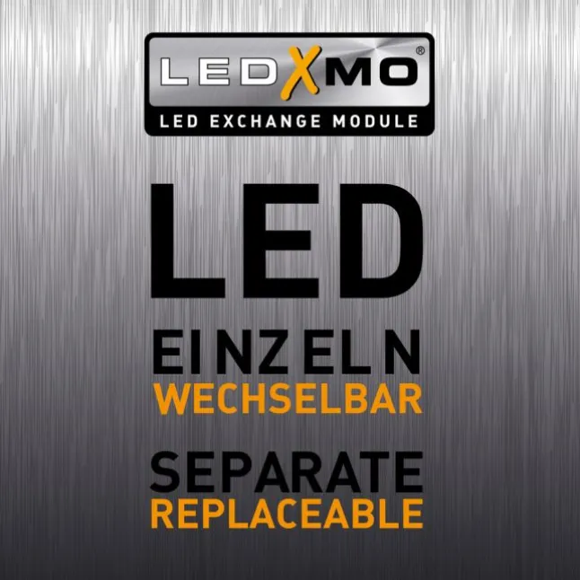 PURE Gemin LED-Pendelleuchte, Aluminium, gebürstet, höhenverstellbar