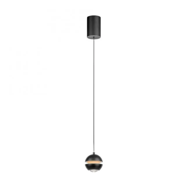Schöner Wohnen-Kollektion LED Pendelleuchte LINI, schwarz, 1-flammig