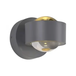 Schöner Wohnen-Kollektion LED Wandleuchte CHIA, silber, Up- & Downlight