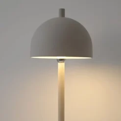 Schöner Wohnen-Kollektion LED Akku Tischleuchte BELLIES, Sandfarben, aufladbar, USB