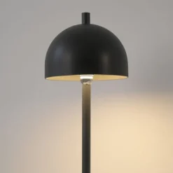 Schöner Wohnen-Kollektion LED Akku Stehleuchte BELLIES, schwarz, aufladbar, USB-Ladekabel