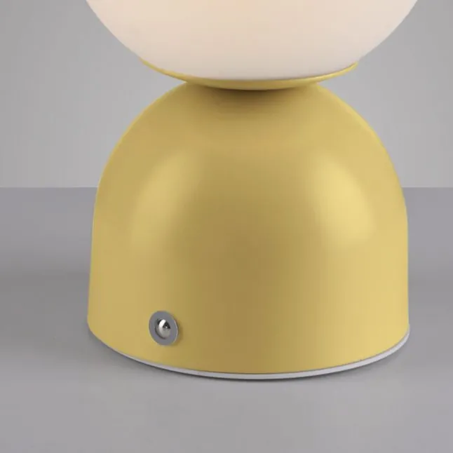 Schöner Wohnen-Kollektion LED Akku Tischleuchte RUDI, Blütenzauber, USB