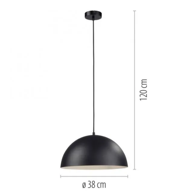 Schöner Wohnen-Kollektion Pendelleuchte ALI, schwarz, LED geeignet