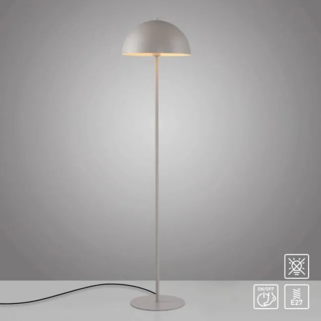 Schöner Wohnen-Kollektion Stehleuchte ALI, sandfarben, Fußschalter
